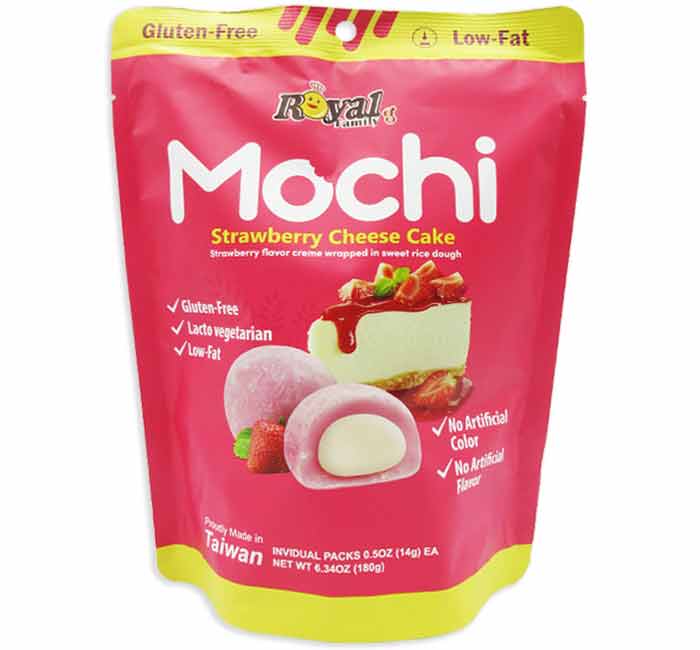 Royal Family Mochi - Strawberry Cheesecake 6.34oz