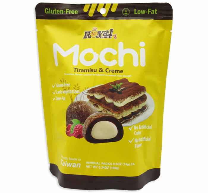 Royal Family Mochi - Tiramisu & Crème 6.34oz