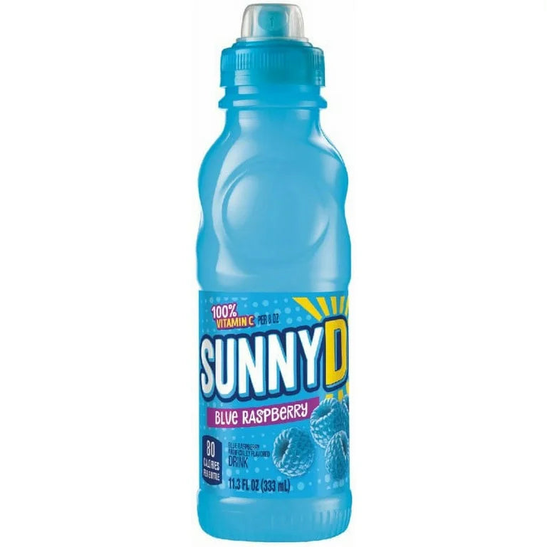 Sunny D Shelf Stable Blue Raspberry 11.3oz
