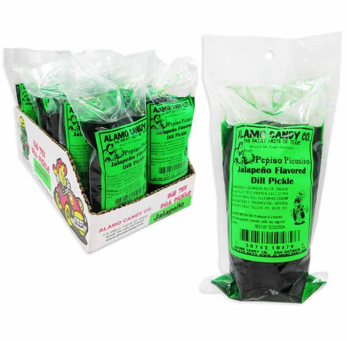 Alamo Candy Big Tex Dill Pickle - Jalapeno