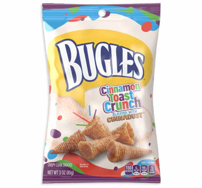 Bugles Crispy Corn Snack - Cinnamon Toast Crunch