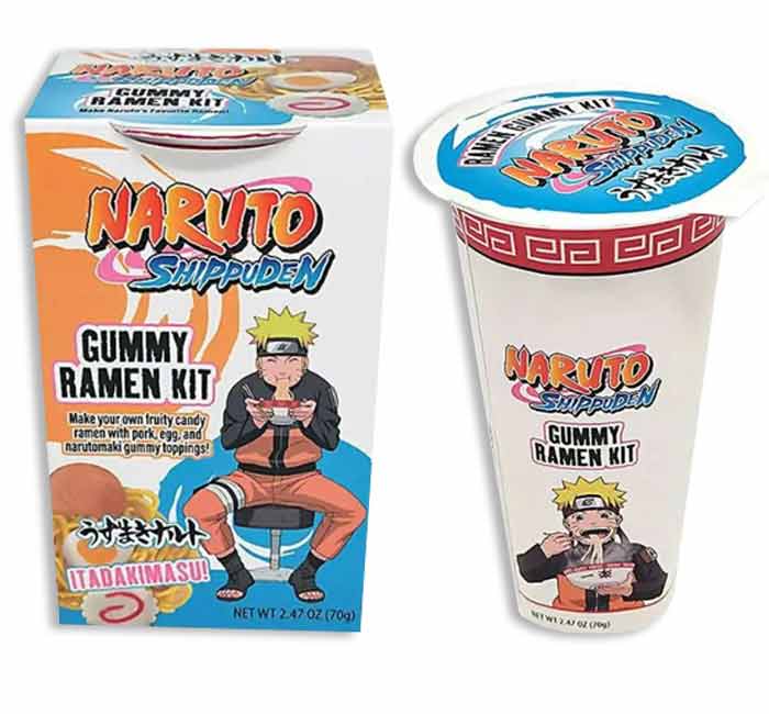 Naruto Shippuden Gummy Ramen Cup Kit Candy