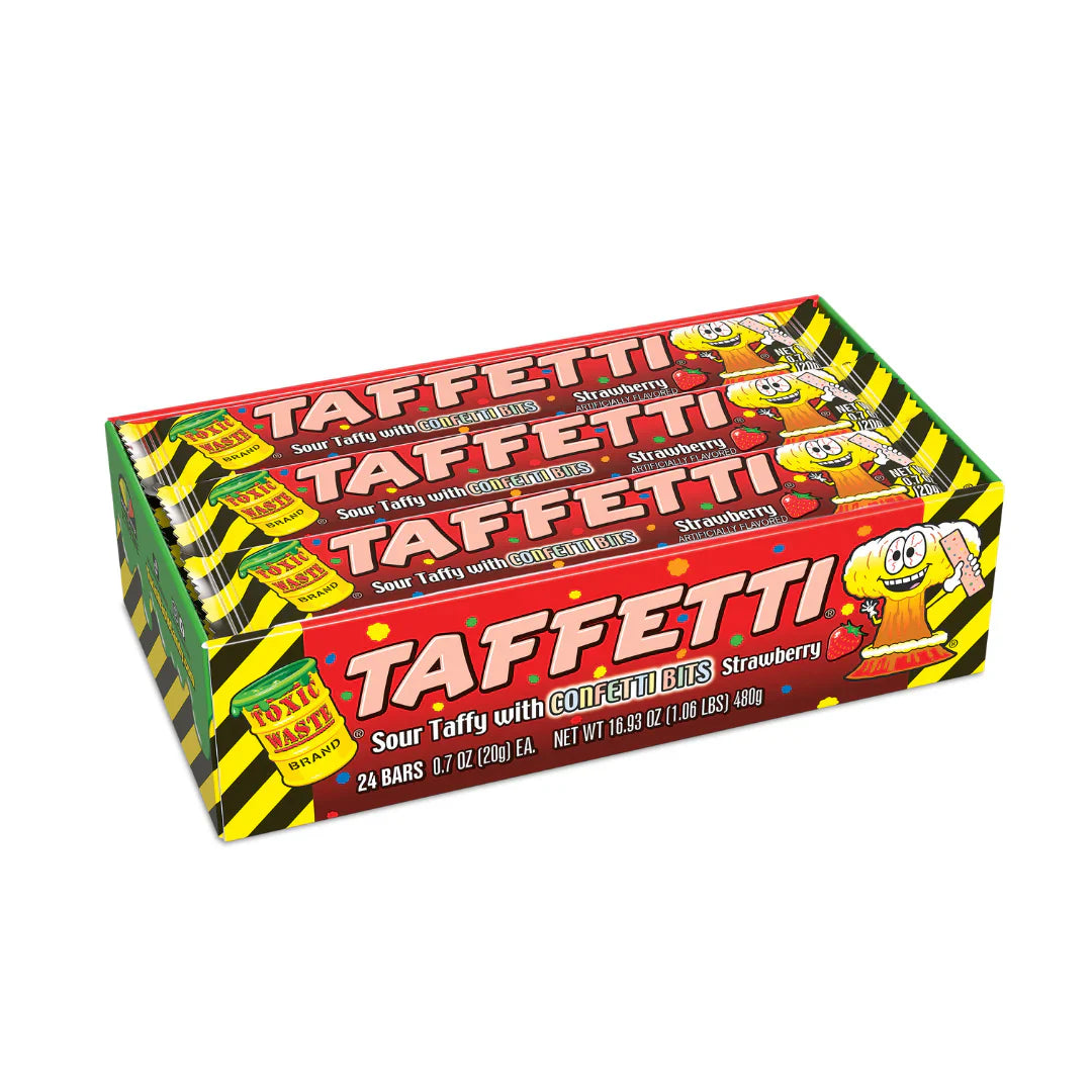 Toxic Waste Taffetti Strawberry 0.7oz