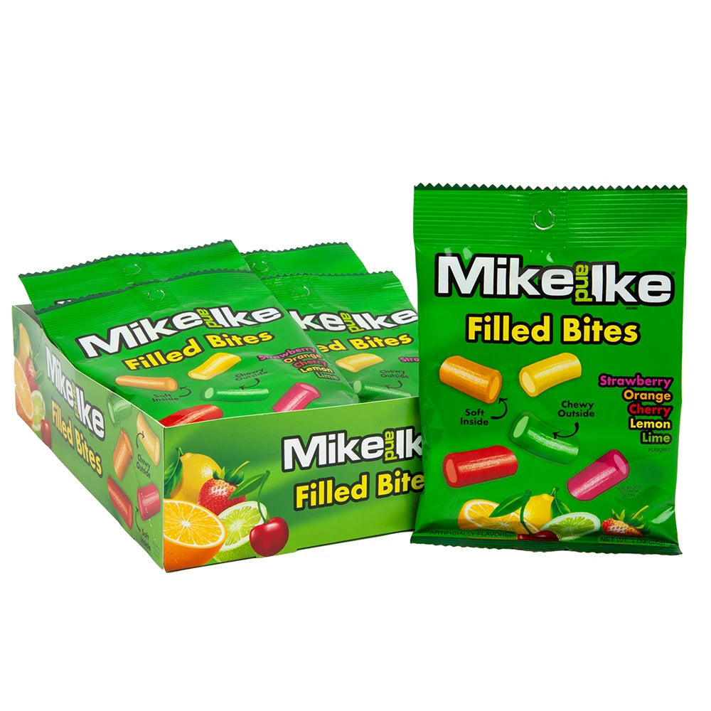 Mike & Ike Filled Ropes 3oz