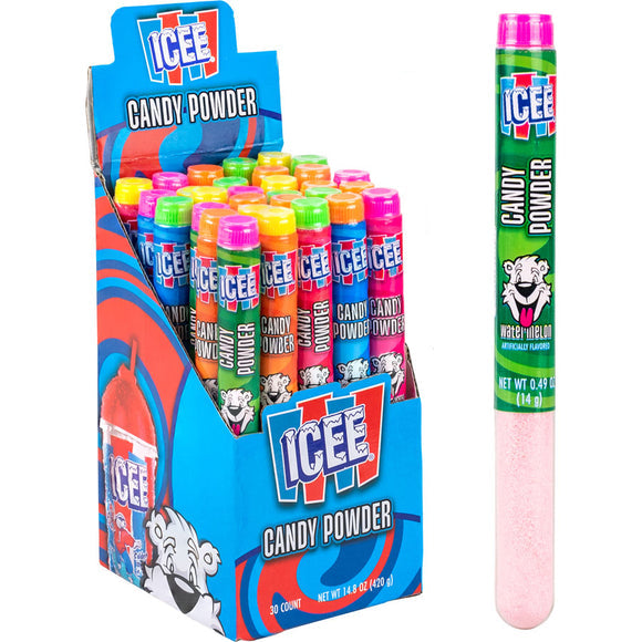 Icee Sour Tubes Powder Candy .49oz