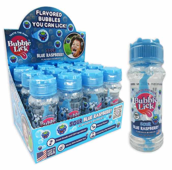 Bubble Lick Bubble - Sour Blue Raspberry