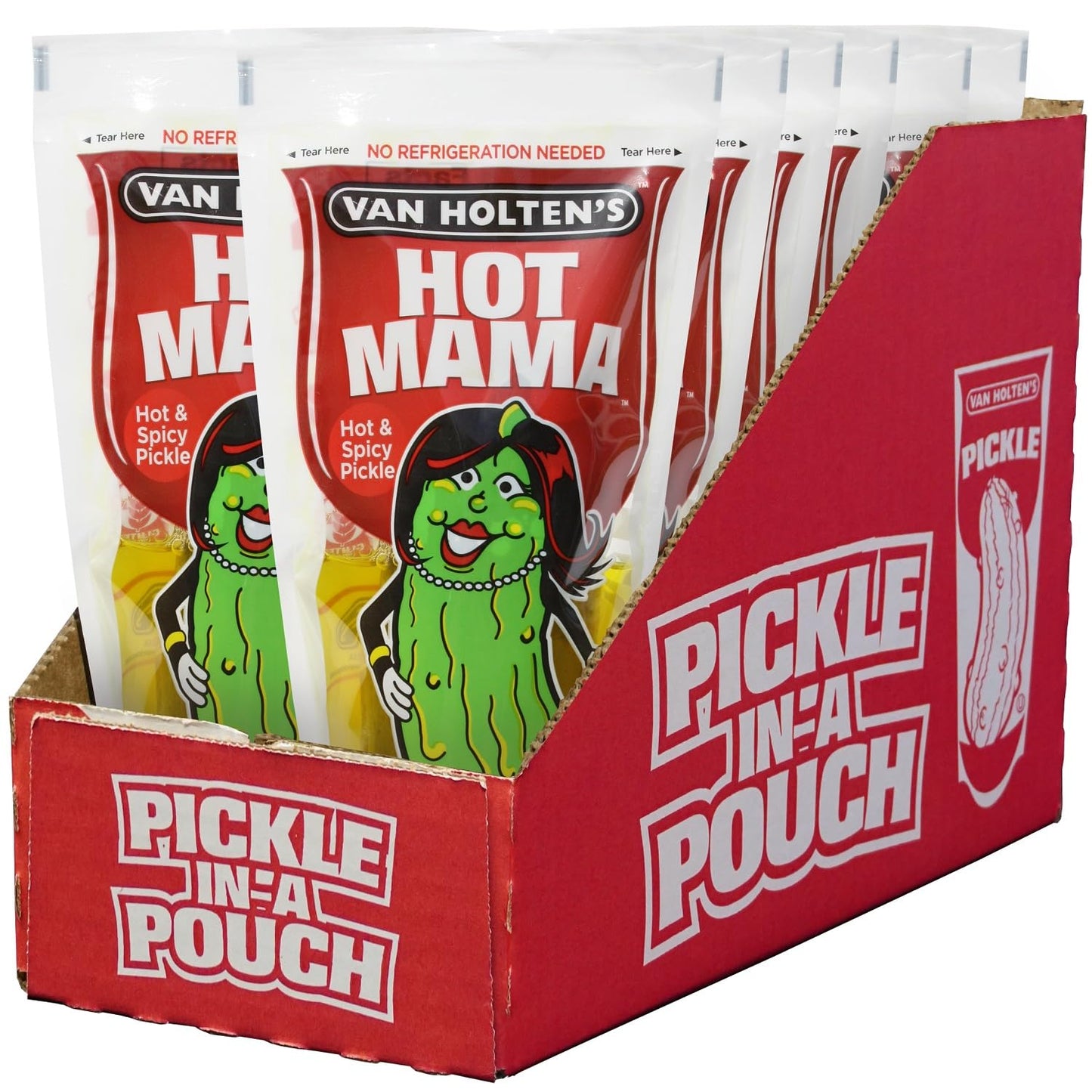 Van Holten King Size Pickle-in-a-Pouch Hot Mama