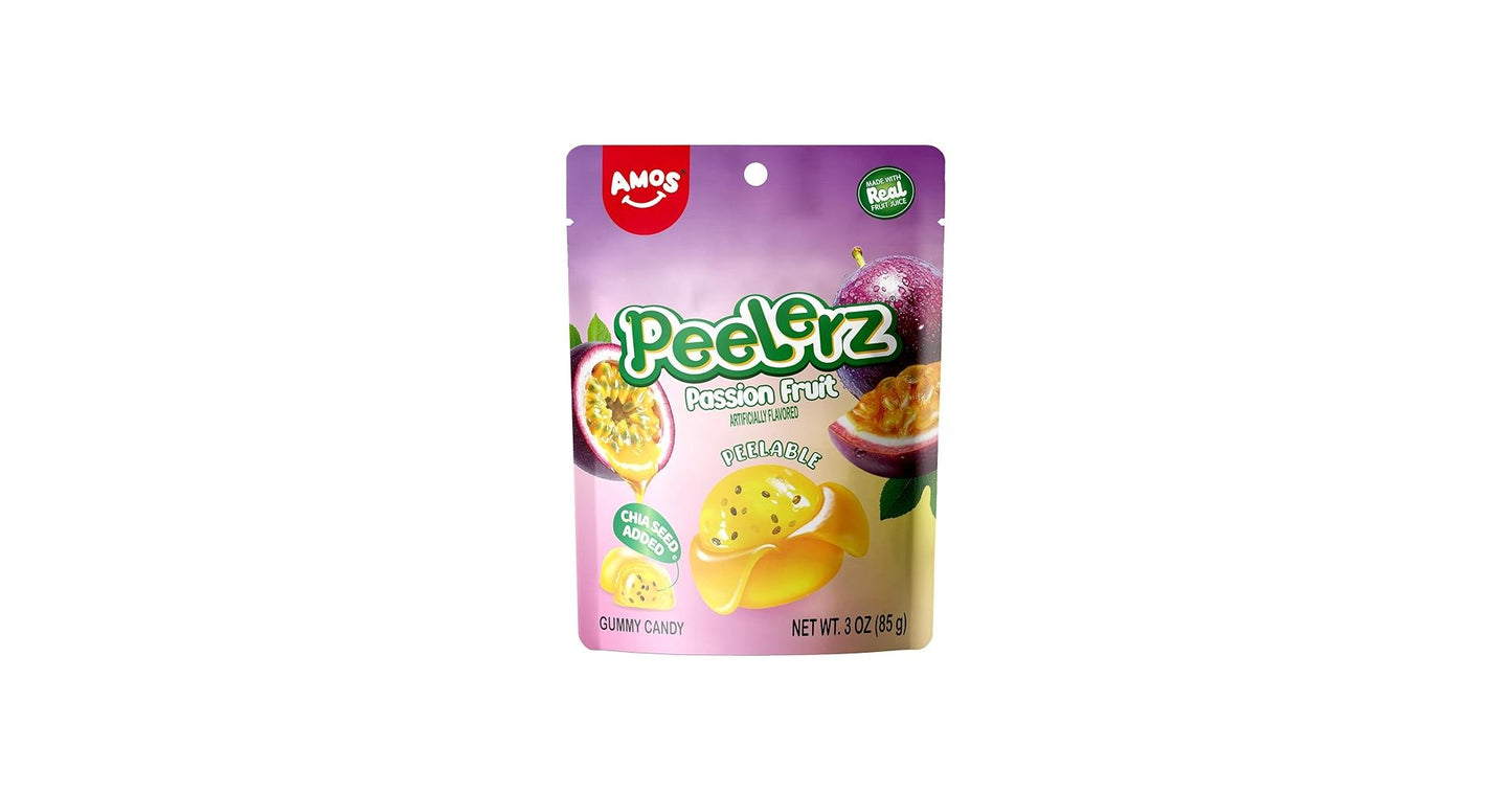 Amos Peelerz Passion Fruit 170 g x 12