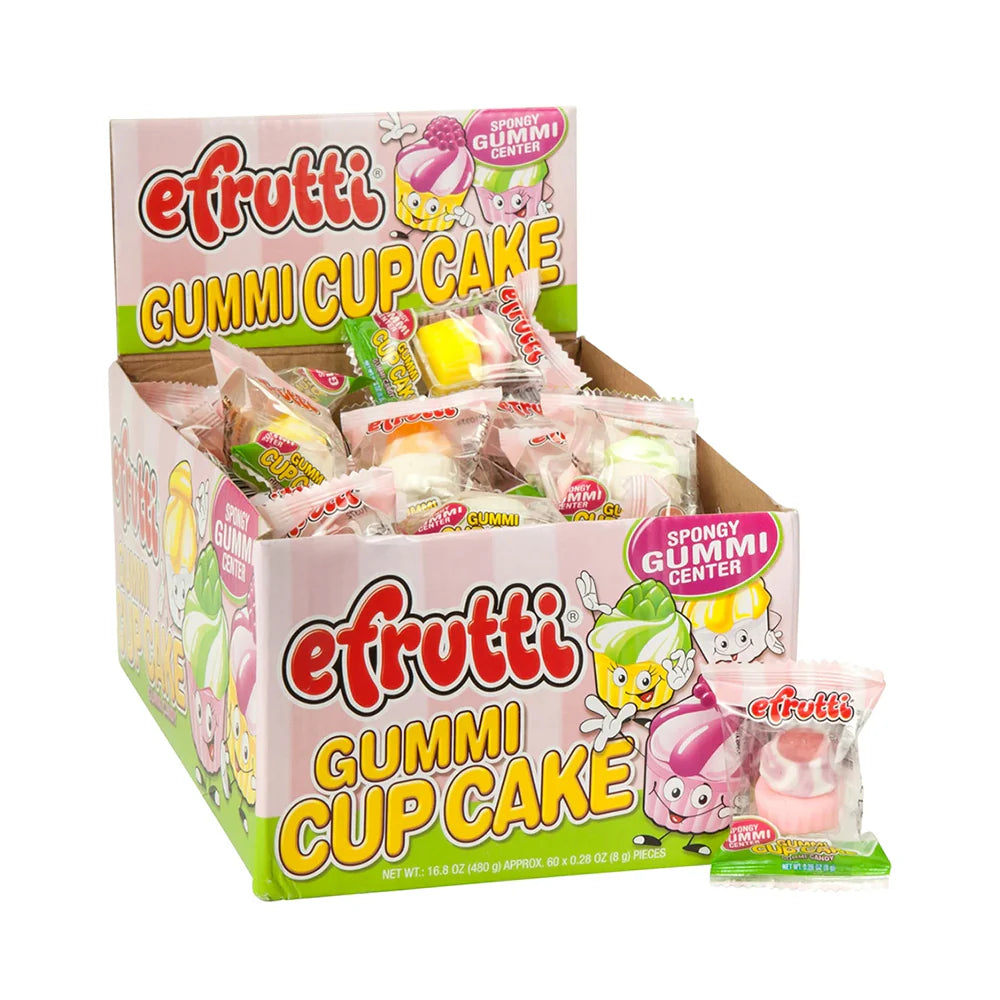 Efrutti Gummi Cupcake Candy