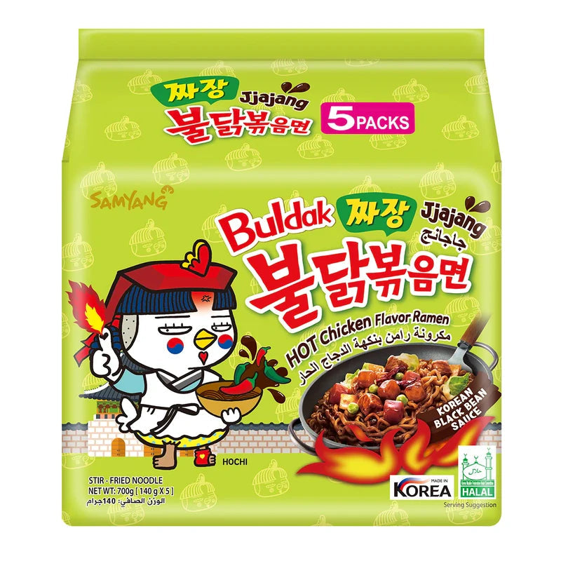 Samyang Buldak Jajang Hot Chicken 140g 8x5 pack