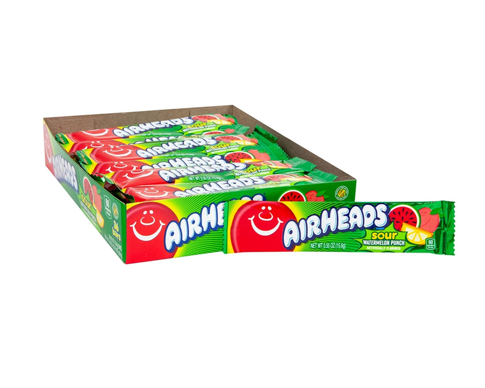 Airheads Singles Sour Watermelon Punch 0.55oz
