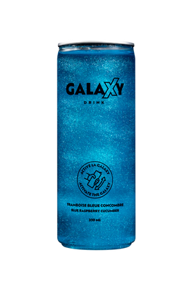 Galaxy Drink Blue Raspberry and Cucumber (Blue) 330ml 18/CT