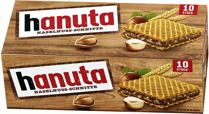 Hanuta Wafer 10Pack  220g