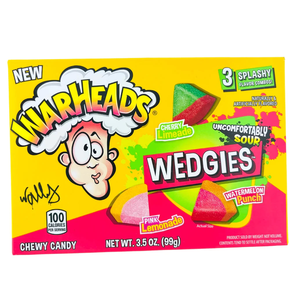 Warheads Wedgies Theater Box 3.5 oz
