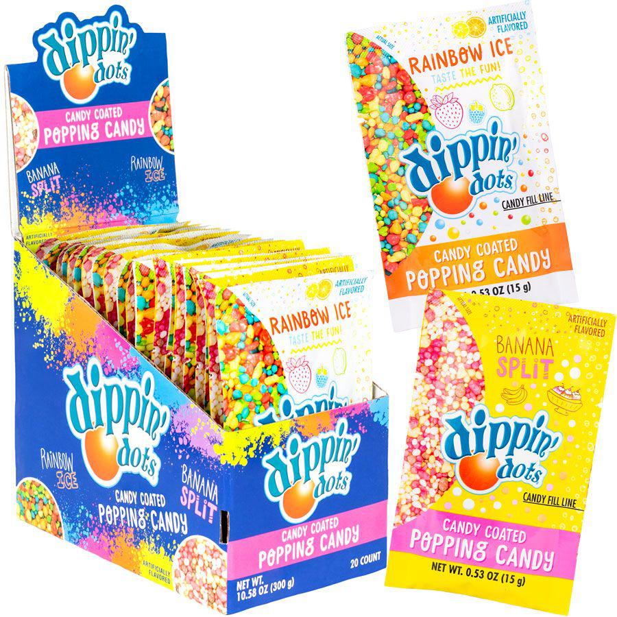 KoKo's Dippin' Dots Coated Poppin Candy 0.53oz