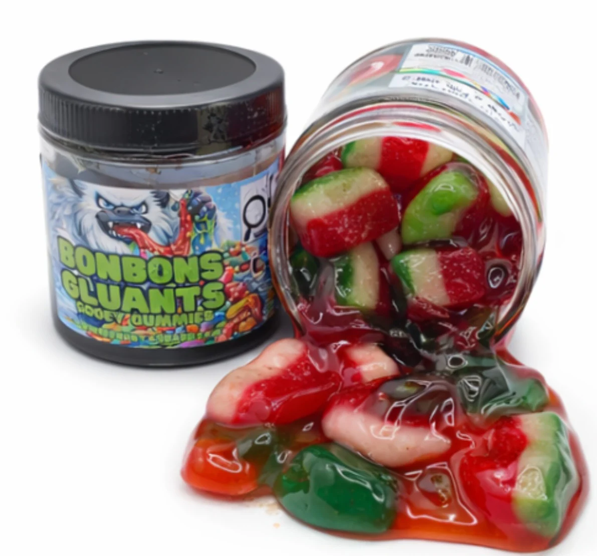 Bonbons Gluants Melon d'eau 300g (6 pots)
