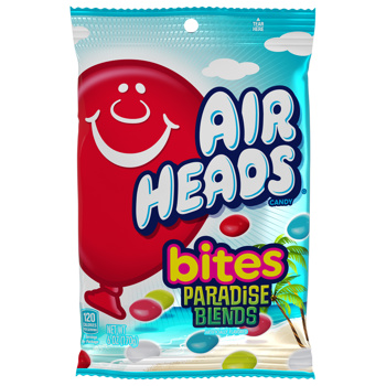 Perfetti Airhead Bites Paradise Blend Peg Bag 6oz x 12
