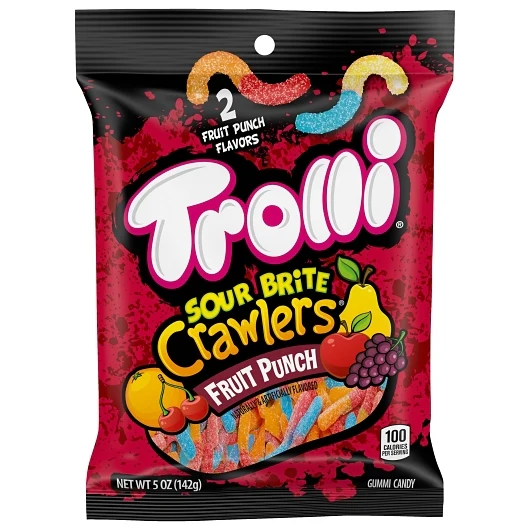 Trolli Peg Bag SBC Fruit Punch 142g x 12