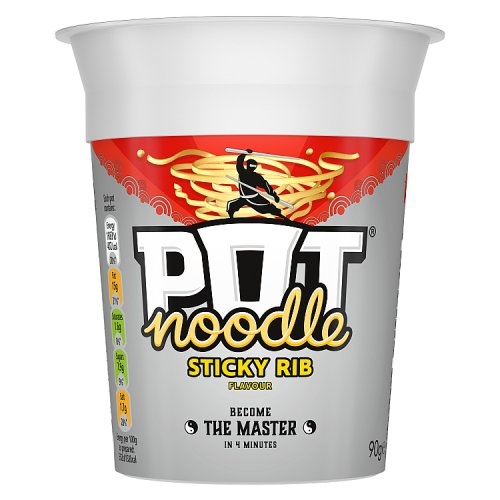 Pot Noodle Sticky Rib 90g x 12