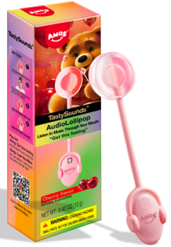 Amos Tastysounds Audio Lollipop Get This Feeling/Cherry