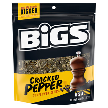 Big's Sunflower Seeds Sea Salt & Black Pepper 152g x 12