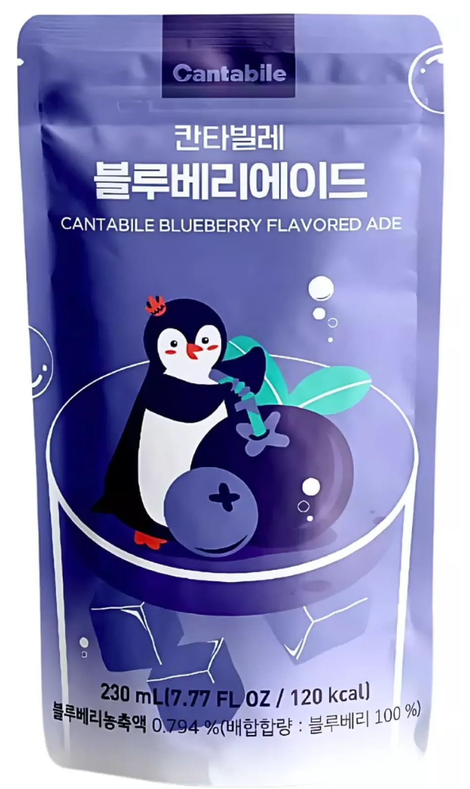 Cantabile Blueberry Ade 230ml x 10