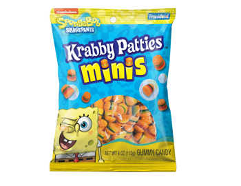 Frankford Spongebob Krabby Patty Minis Peg Bag 5oz