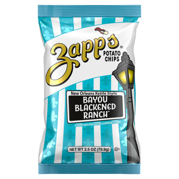 Zapp'S Bayou Blackened Ranch Kettle Chip 2.5 Oz x 10