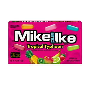 Mike & Ike Theater Box Tropical Typhoon 120 g x 12