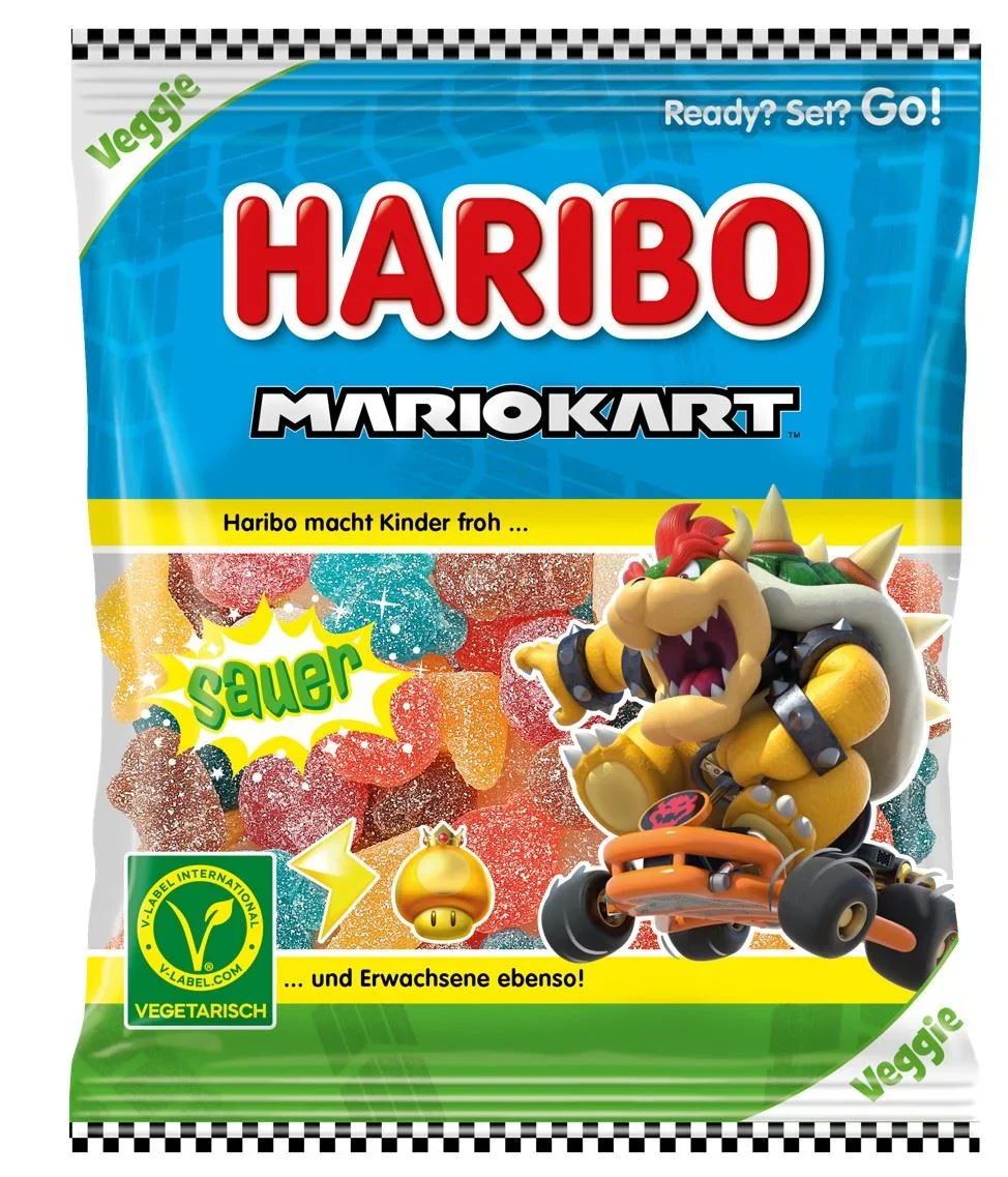 Haribo Mario Kart Sour 160g x 34