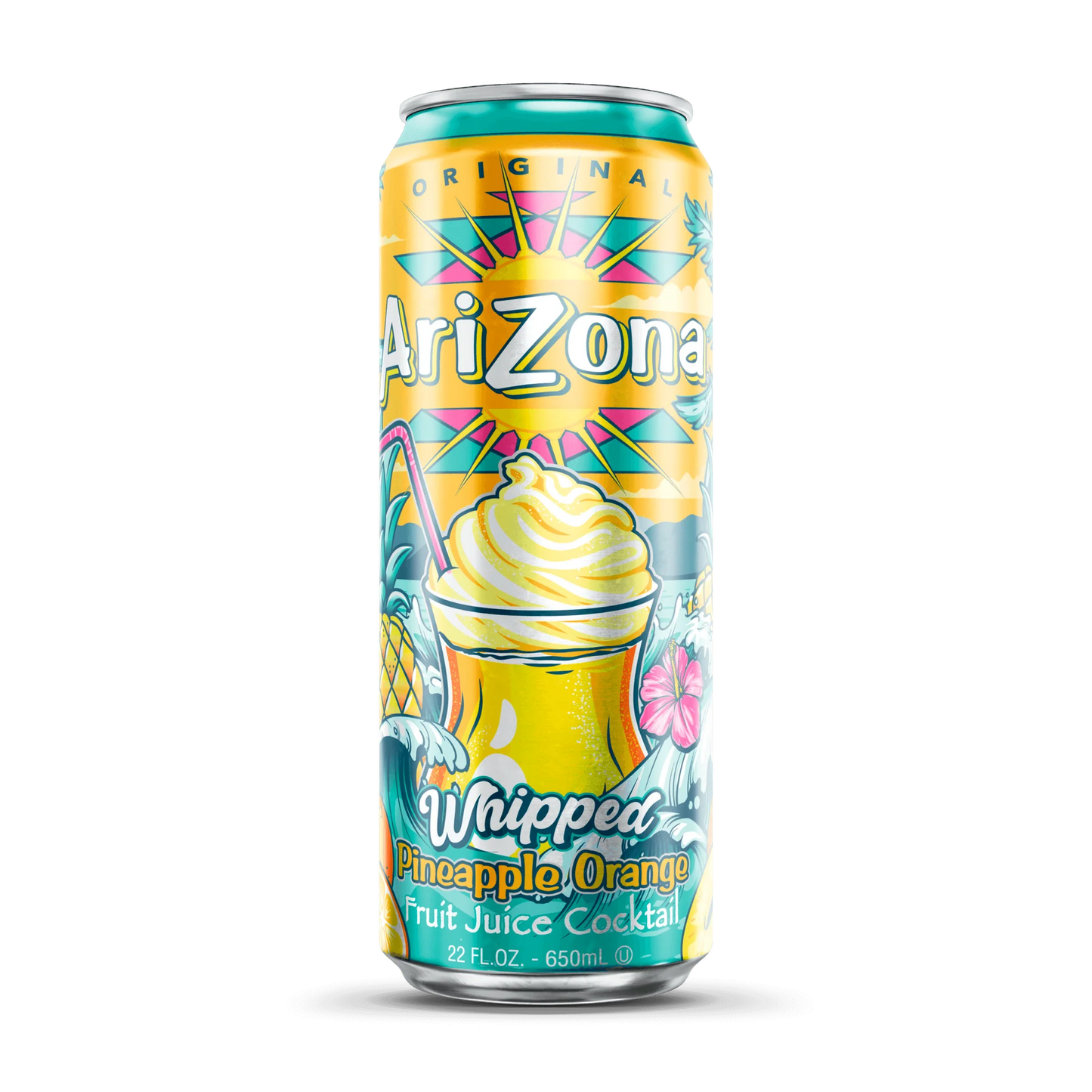 Arizona Tea Can Whipped Pineapple Orange 650ml