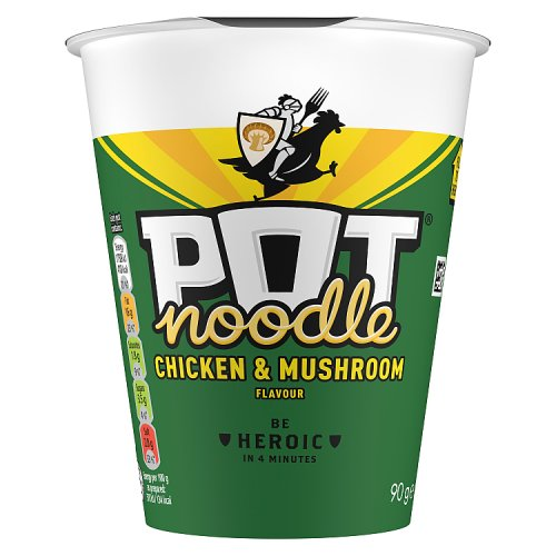 Pot Noodle Chicken & Mushroom 90g x 12
