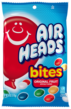 Perfetti Airhead Bites Peg Bag 6oz x 12