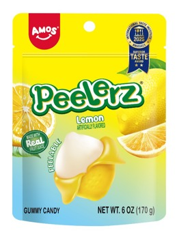 Amos Peelerz Lemon 170 g x 12