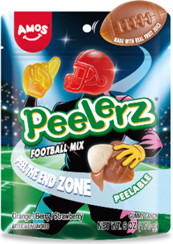 Amos Peelerz Le Football Mix Peg/Sub 6oz x 12