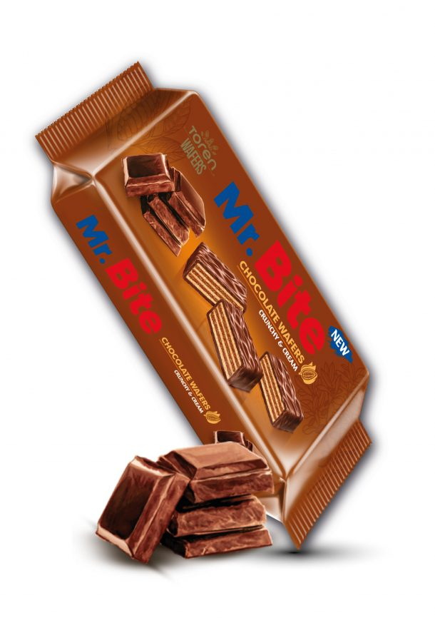 Mr Bite Chocolate Coated Wafer Cocoa Cream