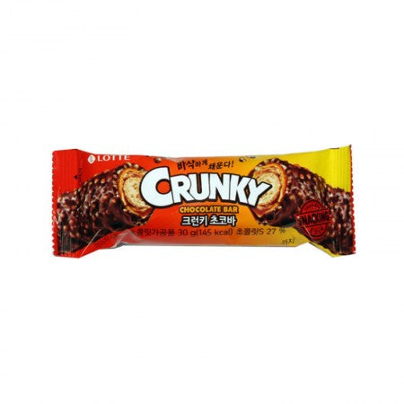 LOTTE Crunky Chocolate Bar 30g (2x10 units)