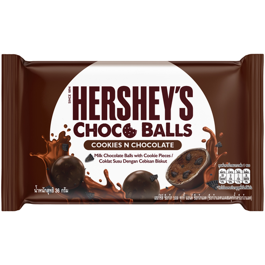 HERSHEY'S Choco Bites Cookies 36g (2x12 units)
