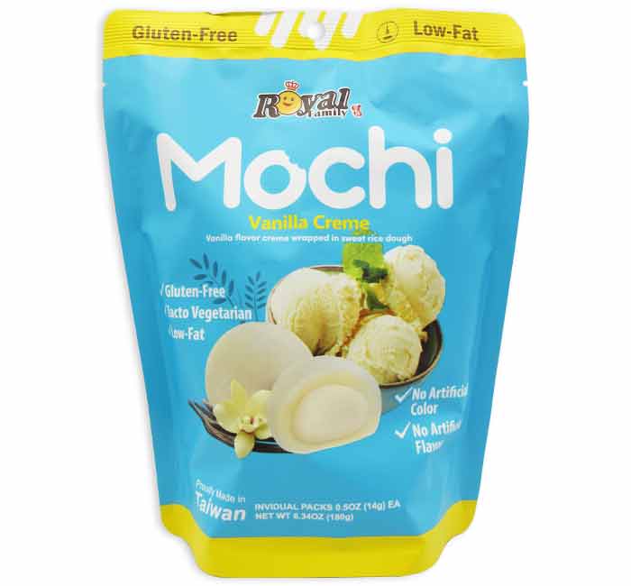 Royal Family Mochi - Vanilla & Crème 6.34oz