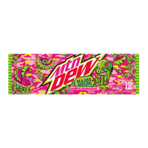 Mountain Dew Major Melon 355ml USA