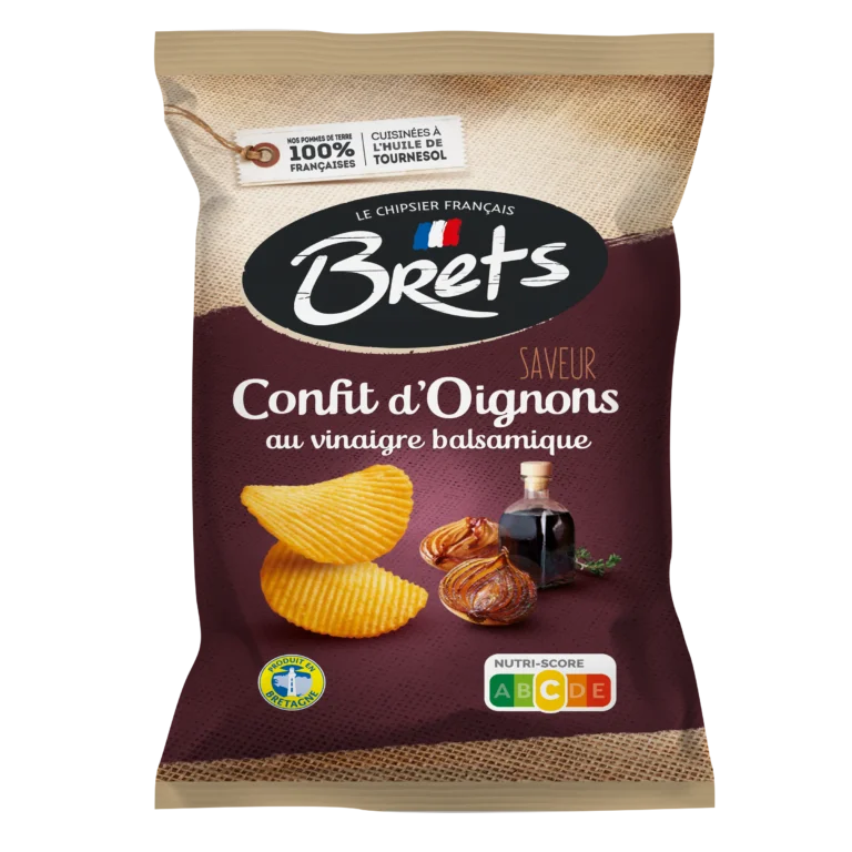 Brets Ondulées Saveur Confit d’Oignons Au Vinaigre Balsamique