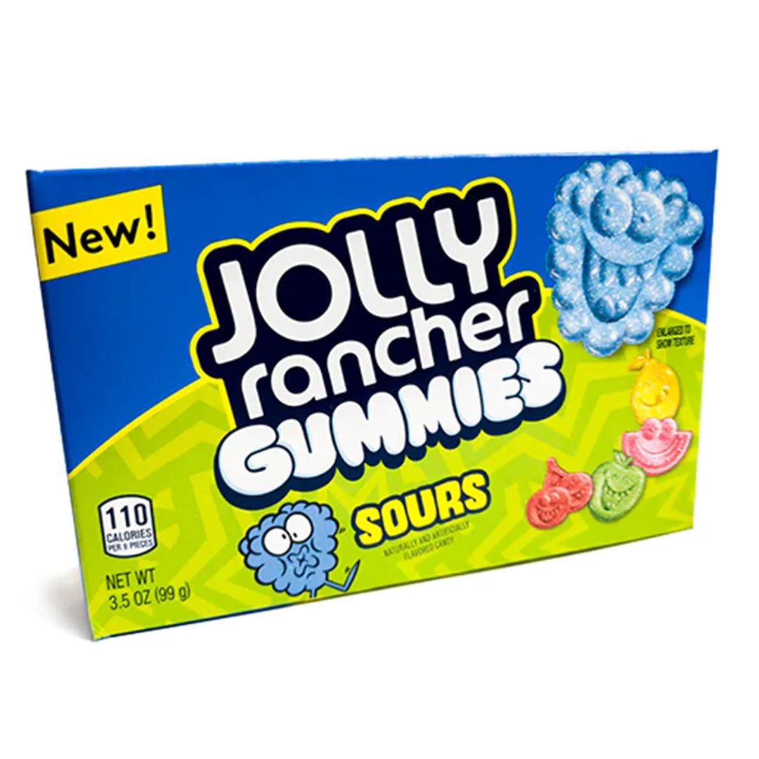 Jolly Rancher Gummies Sours 3.5oz Theater Box