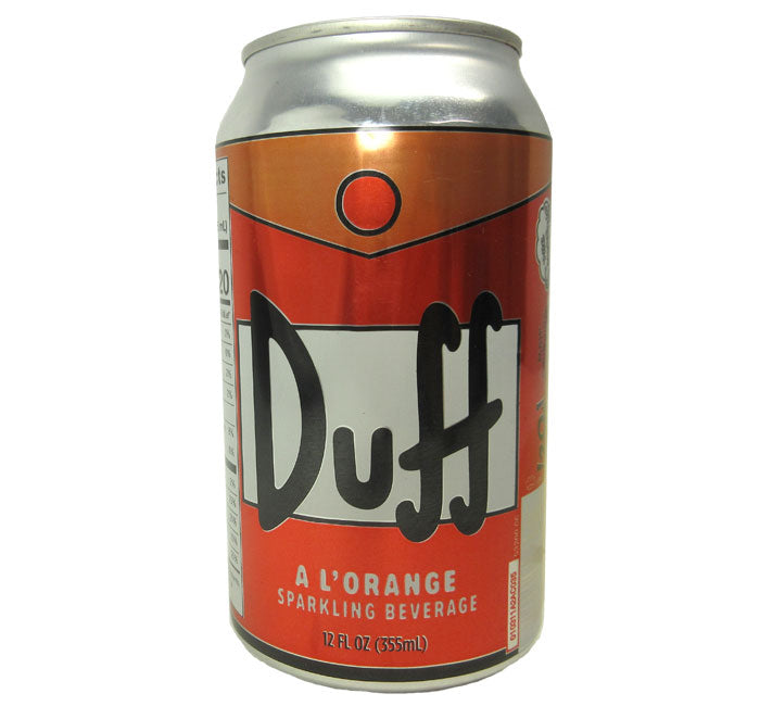 Simpsons Duff  Orange Sparkling 355Ml