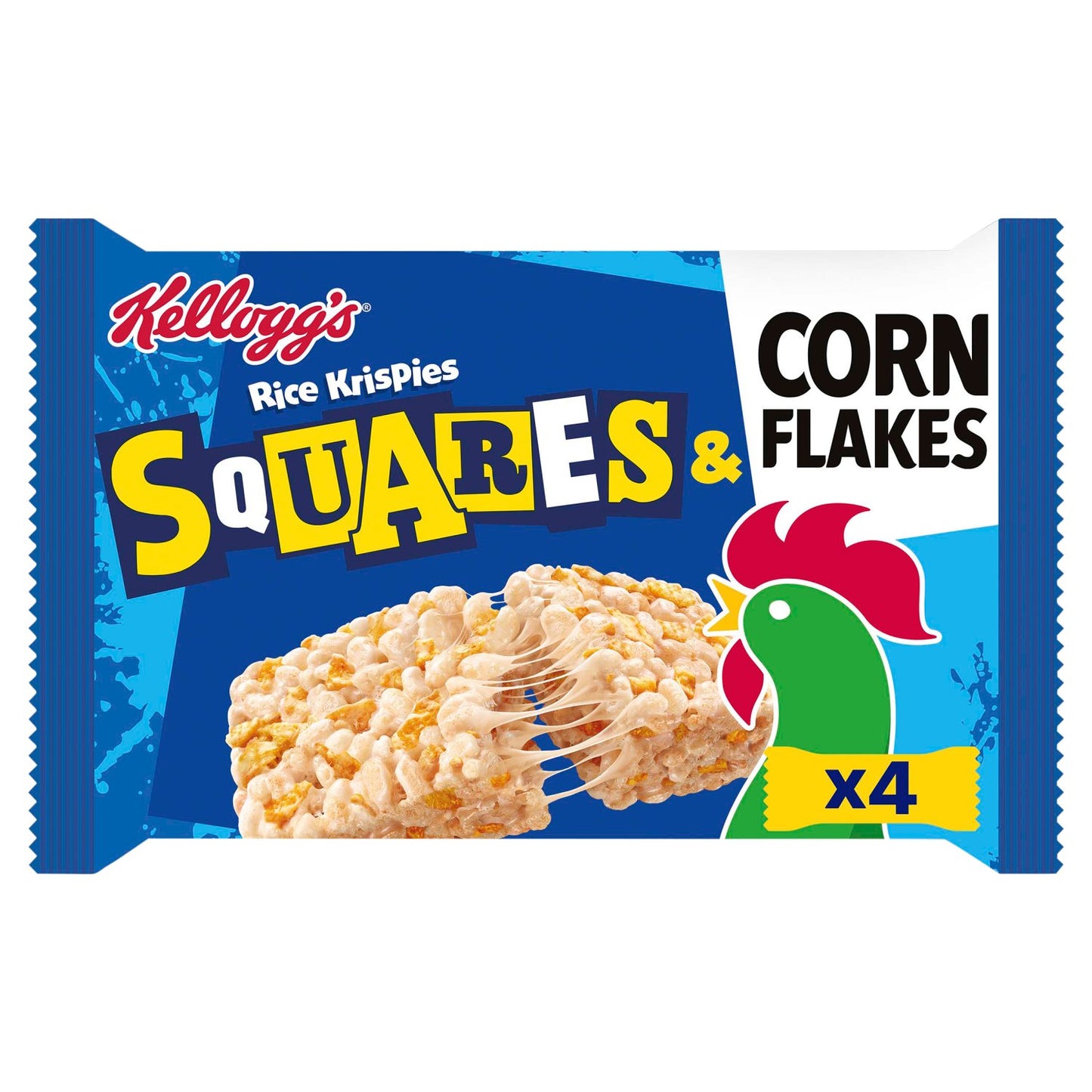 Kelloggs Rice Krispies Squares Corn Flakes (4 x 31g) 136g