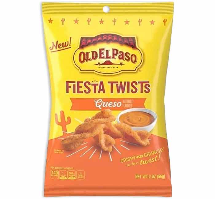 Old El Paso Queso Fiesta Twists 56G