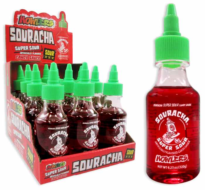 Howlers Souracha Super Sour Candy Sauce 120g