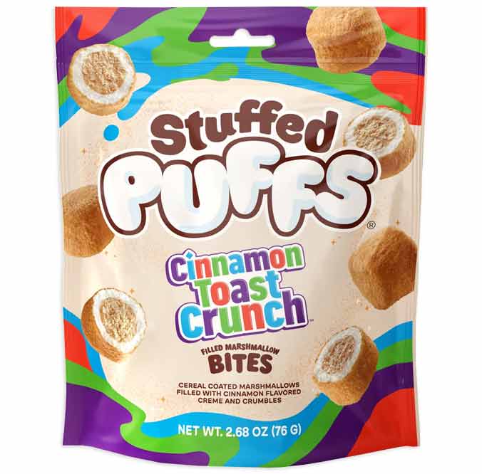 Stuffed Puffs Filled Marshmallow Cinnamon Toast Crunch 76g Montreal