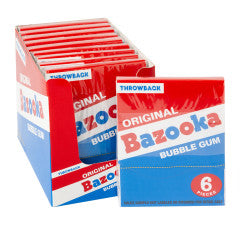 Topps Bazooka Wallet Pack Orig Flavor (10 Pc) 2.11oz