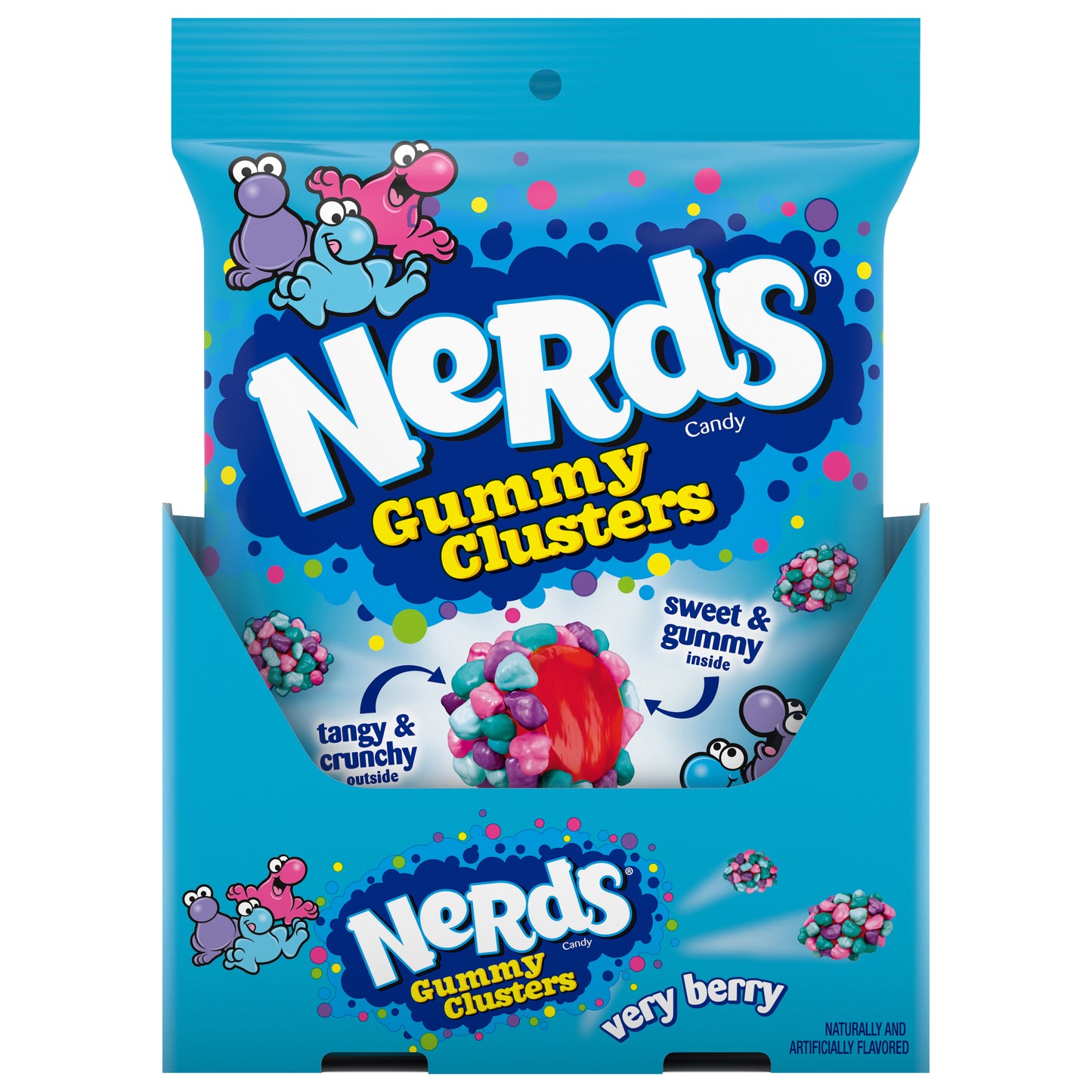 Nerds Gummy Clusters Very Berry 142G