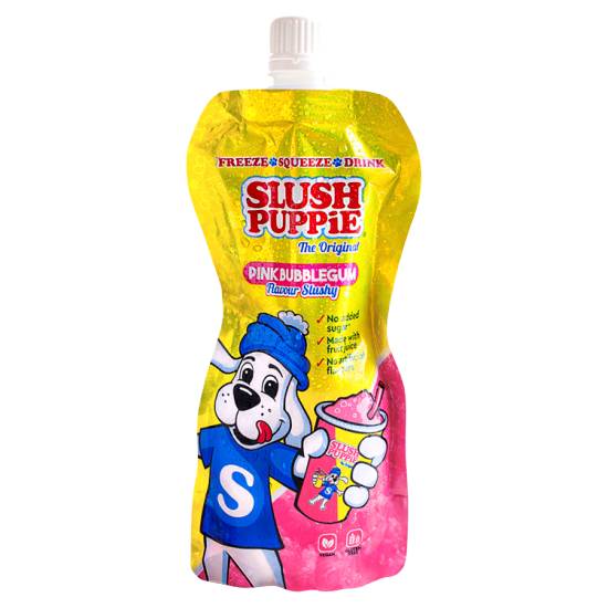 Slush Puppie Original Pink Bubblegum Slushy 250ml